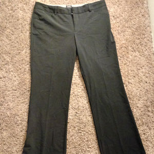 Mossimo stretch women's black casual pants size 6
